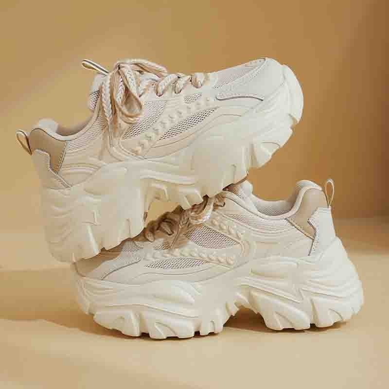 Damen Sneaker Chunky Sportlich Komfortabel Mesh - BerlinGlamour