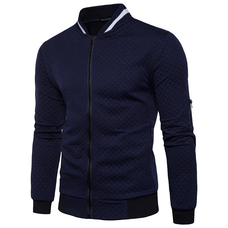 Herren Steppjacke Lässig Modern Sportlich