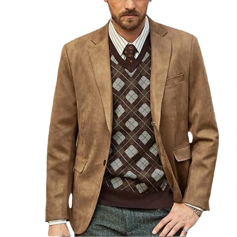 Herren Blazer Anzug Modern aus feiner Wolle