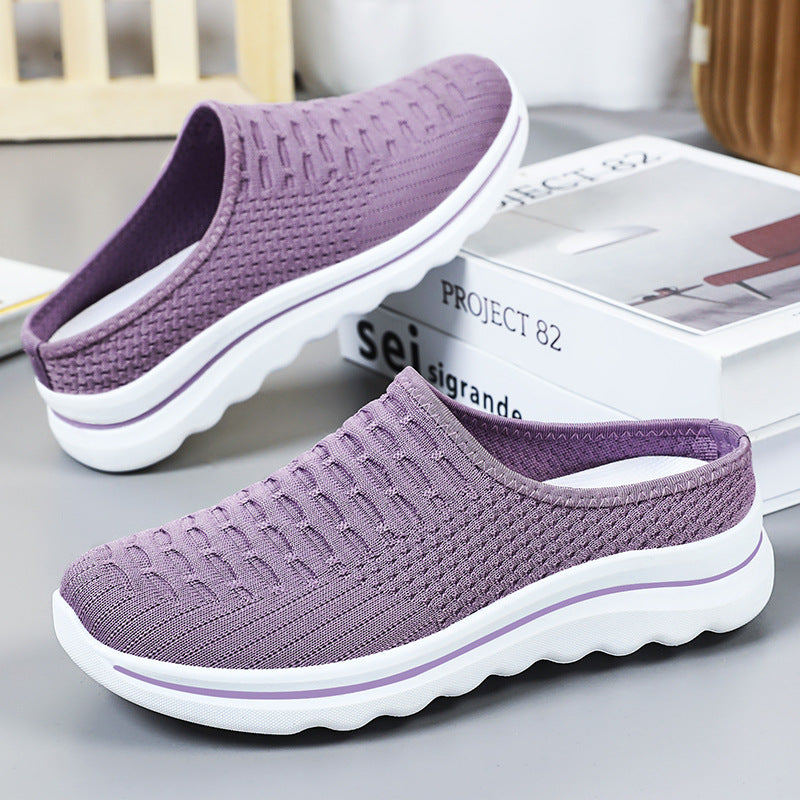 Damen Slip-On Schuhe Atmungsaktiv Leicht Mode - BerlinGlamour