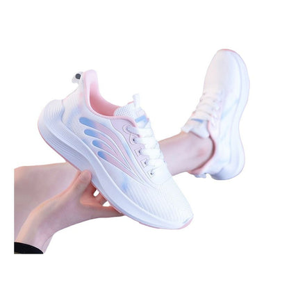 Damen Sneaker Laufschuhe Leicht Atmungsaktiv Rutschfest
