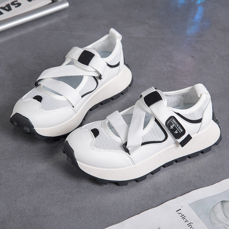 Damen SportSchuhe Freizeit Rutschfest Verstellbar