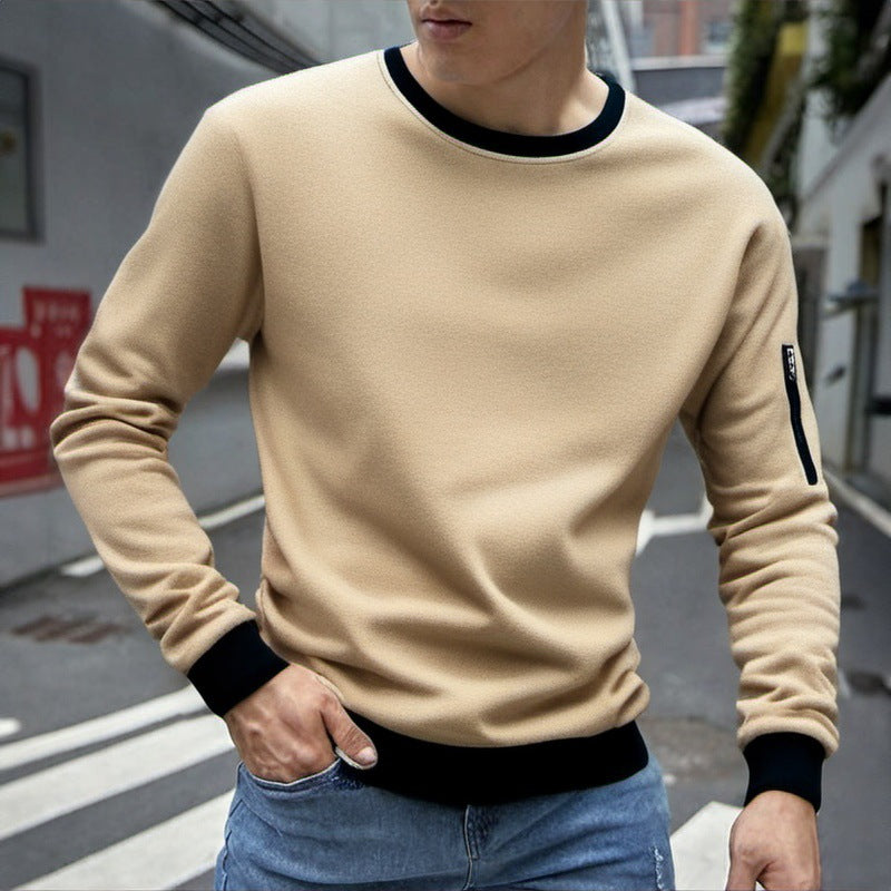 Herren Sportshirt Sweatshirt Casual Modern - BerlinGlamour