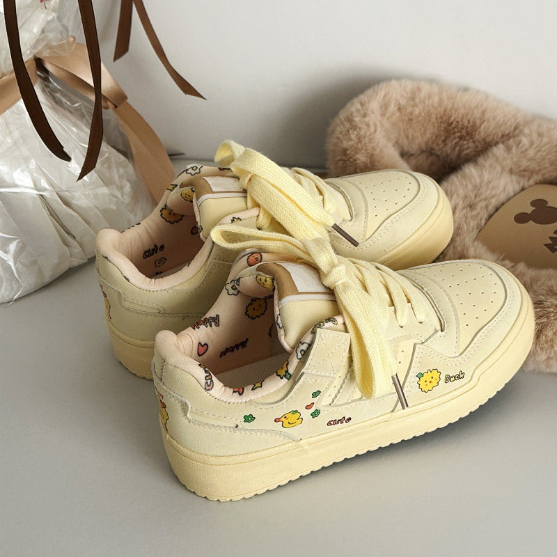 Damen Sneaker Tiermotiv Komfort Schuhe Frauen - BerlinGlamour