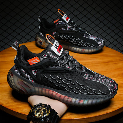 Damen Sneaker High-Tech Laufschuhe mit Dämpfungstechnologie