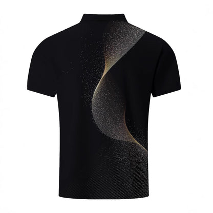 Herren Poloshirt Kurzarm Berlin Grafik Design Modern