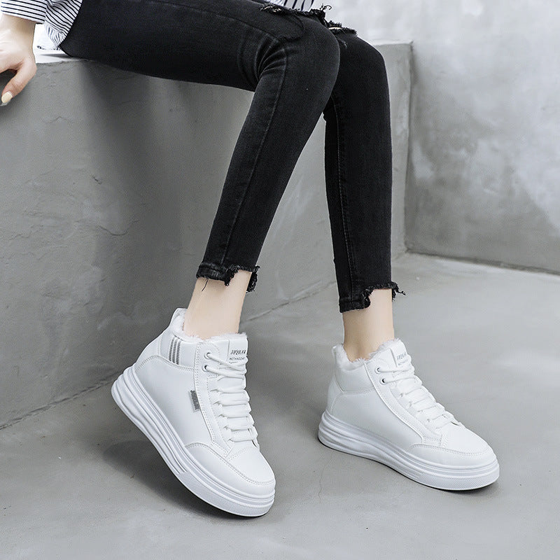 Damen Winter Sneaker Warm mit Weichem Innenfutter
