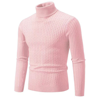 Herren Rollkragenpullover Modern Trendig Warm