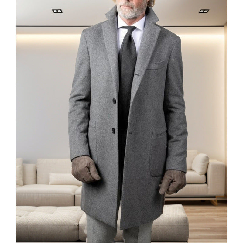 Herren Mantel Slim Fit Modern Elegant