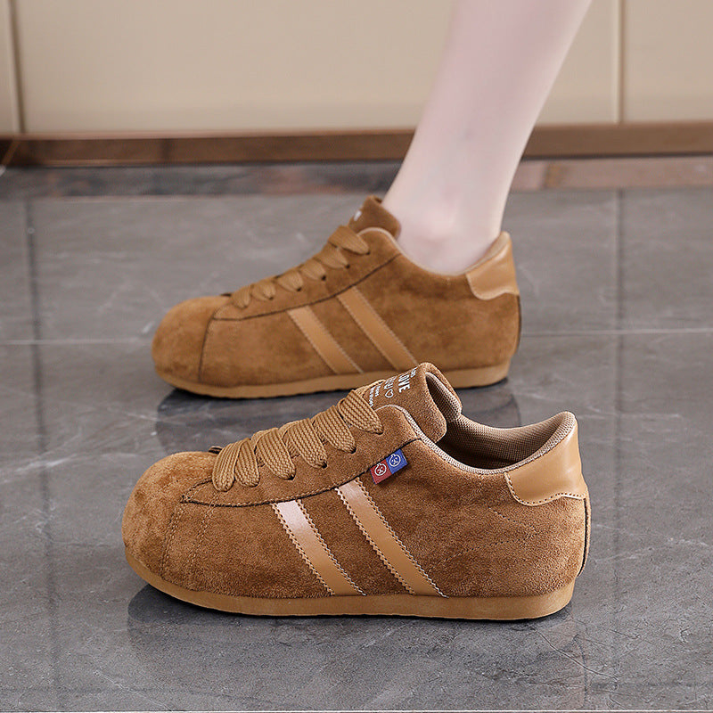 Damen Sneaker Lässig Weich Bequem Rutschfest