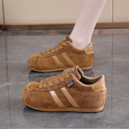 Damen Sneaker Lässig Weich Bequem Rutschfest