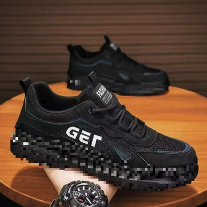 Herren Sneaker bequem Freizeitschuhe mit Dämpfung