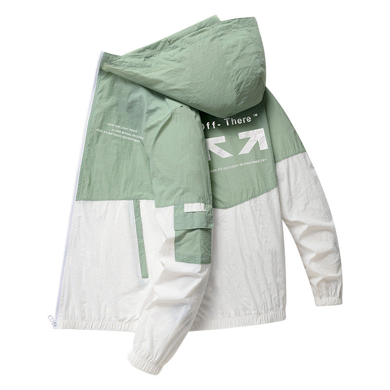 Wasserdichte Windbreaker Jacke Herren Damen Sport