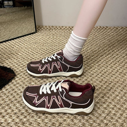 Damen Sport Sneaker Atmungsaktiv Bequem Laufschuhe