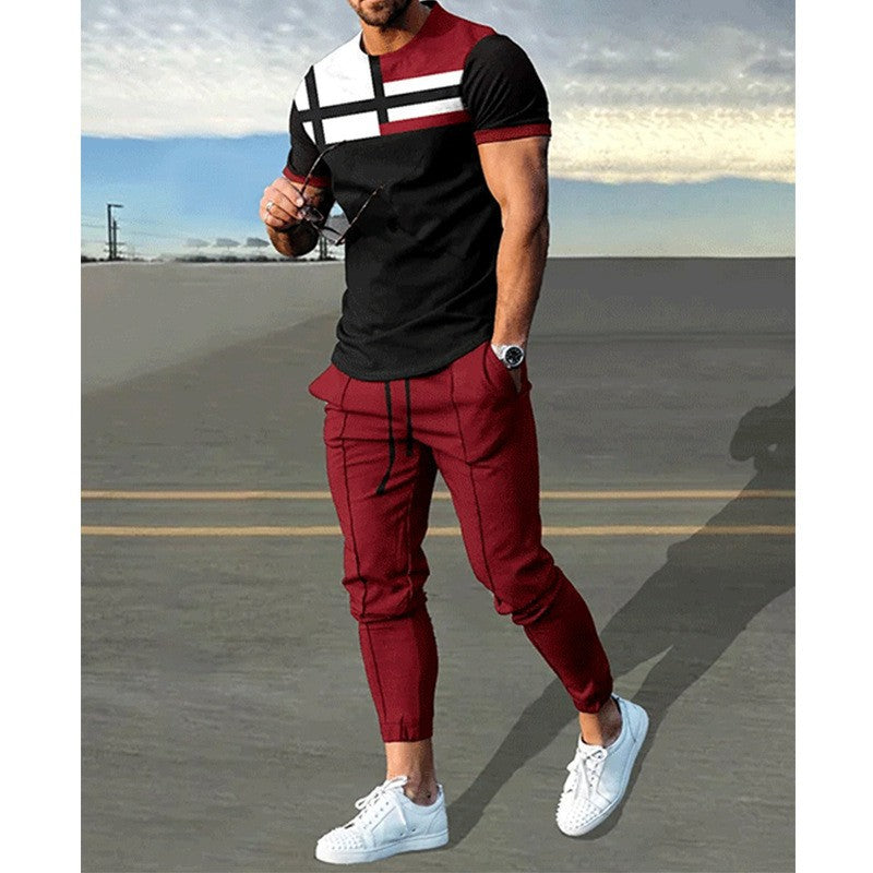 Herren Poloshirt Modern Farbblockdesign Relaxed Fit - BerlinGlamour