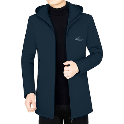 Wasserdichte Thermojacke Herren Kapuze Warm