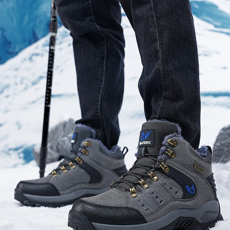 Wanderschuhe Herren Warm isoliert Trekkingstiefel - BerlinGlamour
