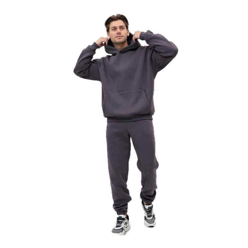 Herren Jogginganzug Kapuzenpullover Hose Komfort