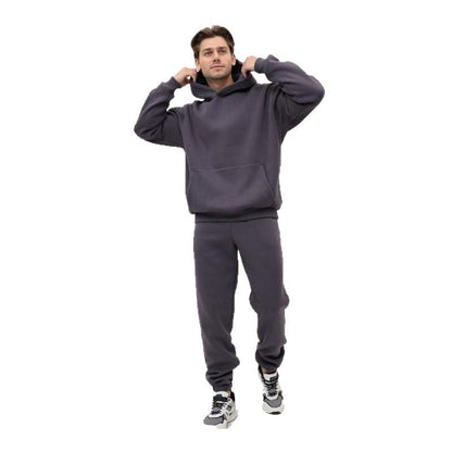 Herren Jogginganzug Kapuzenpullover Hose Komfort