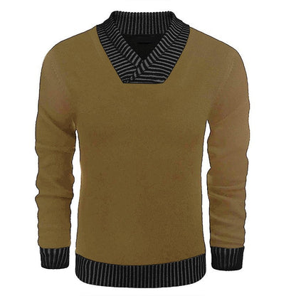 Herren Pullover Wolle Modisch Warm