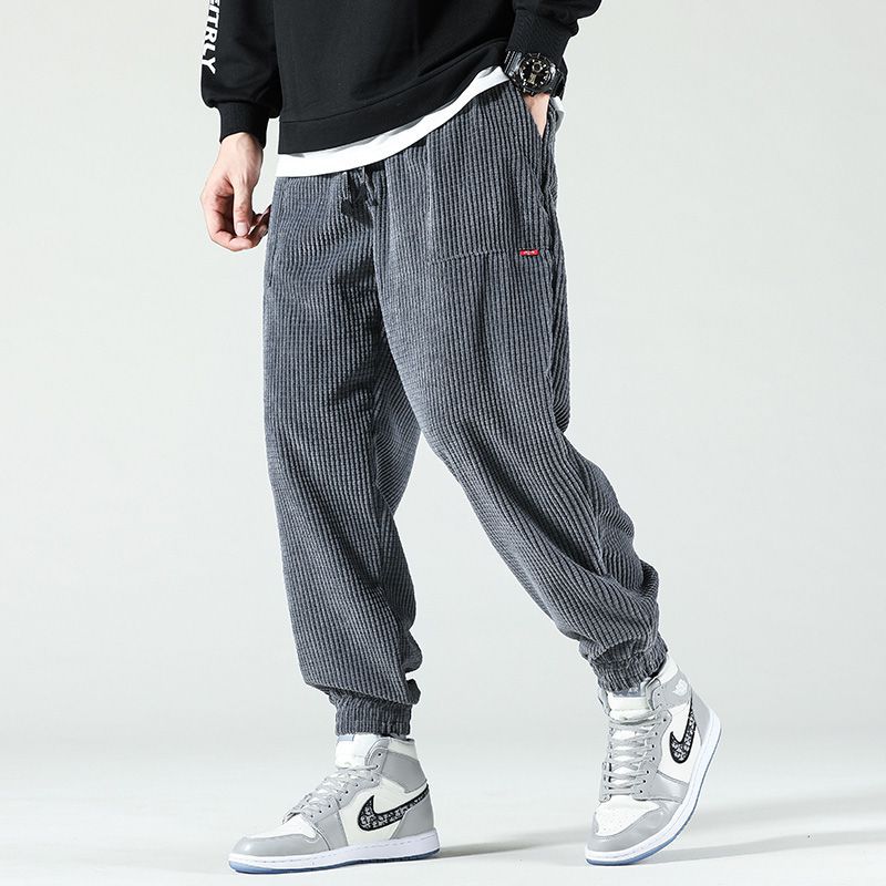 Bequeme Jogginghose Cord Comfort Fit Damen Herren - BerlinGlamour