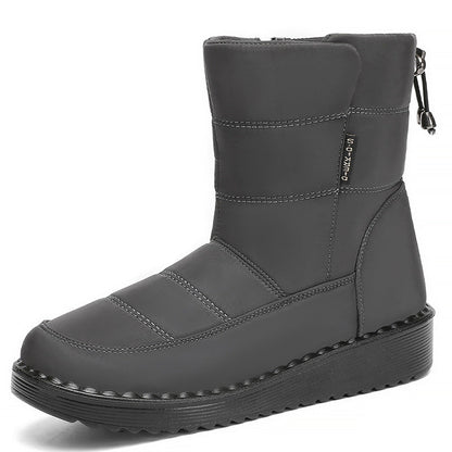 Damen Winterboots Warm Rutschfest Schnee Stiefel