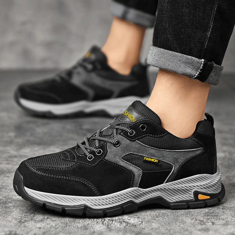 Herren Sneaker Sportlich Atmungsaktiv Mesh Laufschuhe