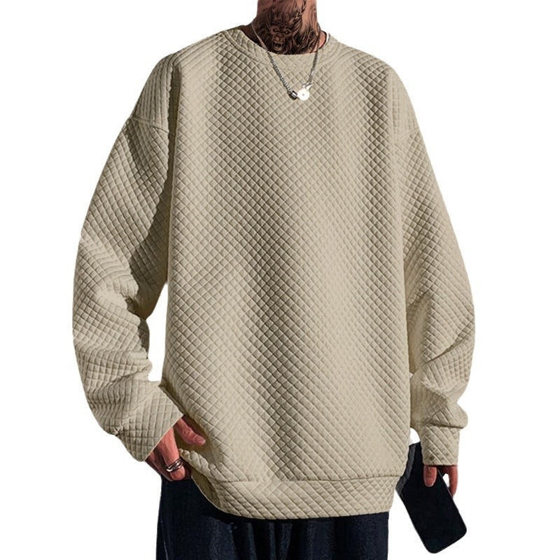 Herren Sweatshirt Urban Style Lässig Strukturiert