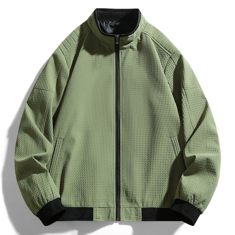 Herren Freizeitjacke Vielseitig Strukturiert Urban Style