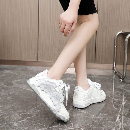 Damen Sneaker Glänzend Einzigartig Trendy Heidi Style