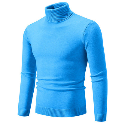 Herren Rollkragenpullover aus Merinowolle Warm und Bequem