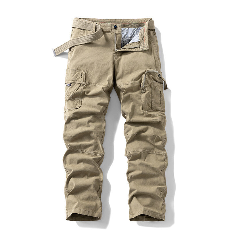 Praktische Herren Cargo-Hose Bequem Mit Taschen