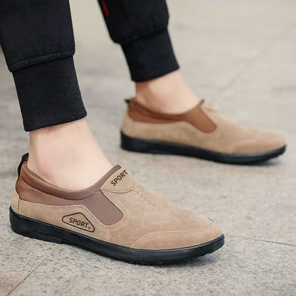 Bequeme Herren Slipper Sneaker Elastisch Flexibel