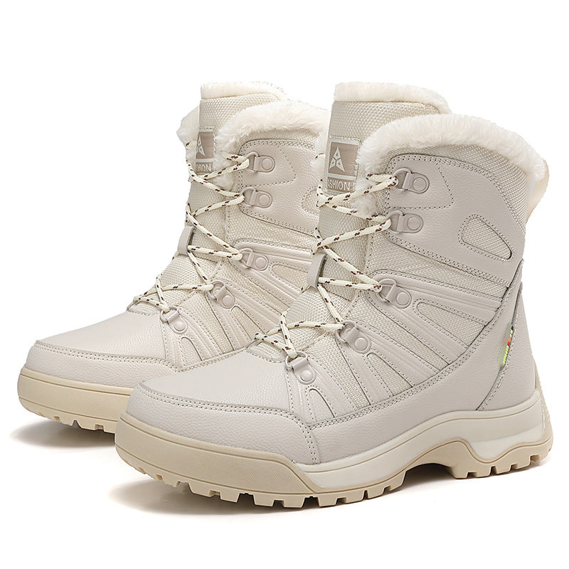 Damen Winterstiefel Warm Rutschfest Größe 36-41