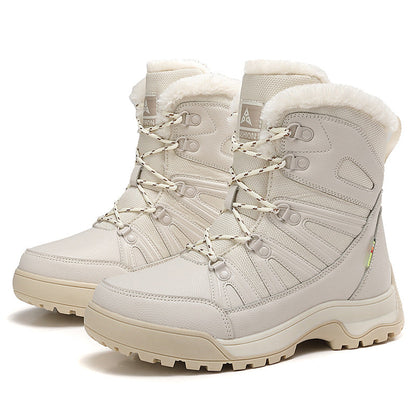 Damen Winterstiefel Warm Rutschfest Größe 36-41