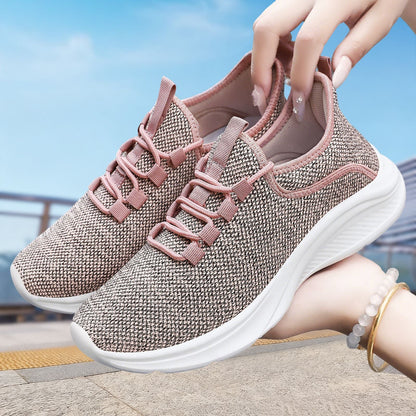 Damen Sneaker Bequem Atmungsaktiv Sport Alltag - BerlinGlamour