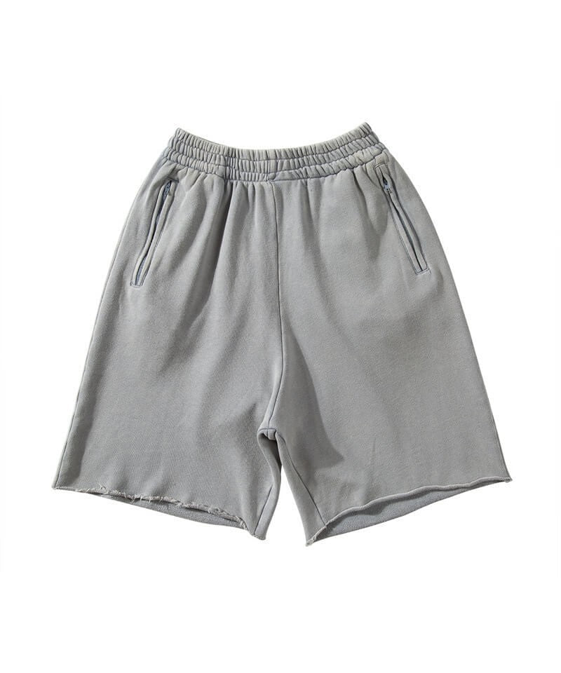 Herren Shorts Sportlich Atmungsaktiv mit Reißverschlusstaschen
