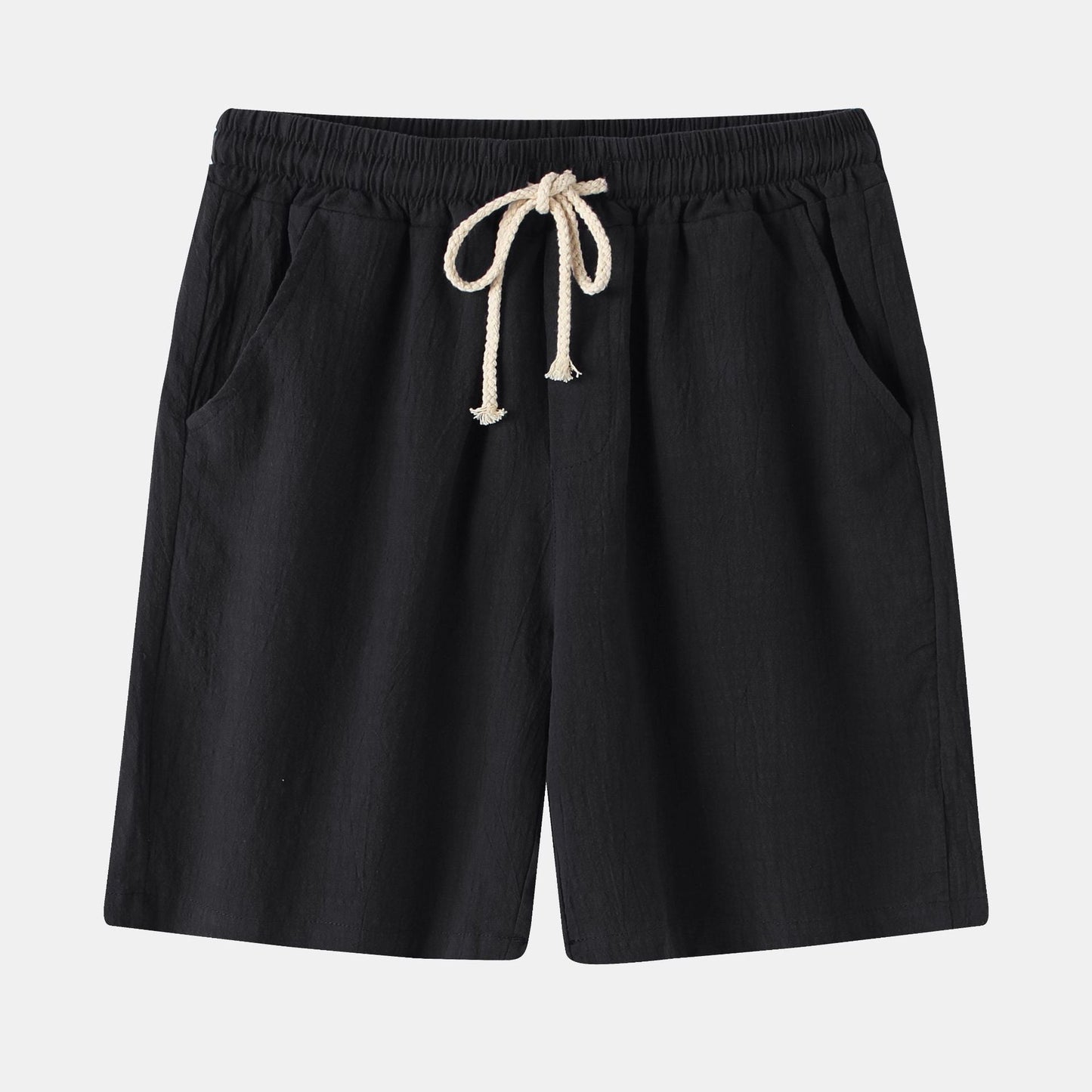 Herren Shorts Elastischer Bund Seitentaschen Sommer