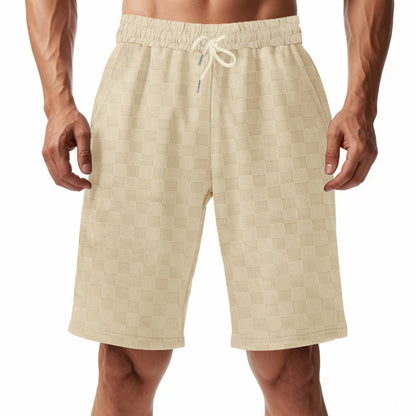 Herren Sport Shorts Elastisch Mit Seitentaschen