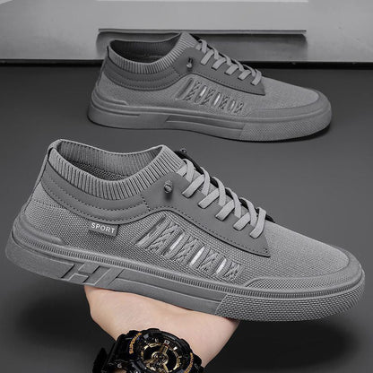 Damen Sneaker Sportlich Modisch Weiße Einsätze