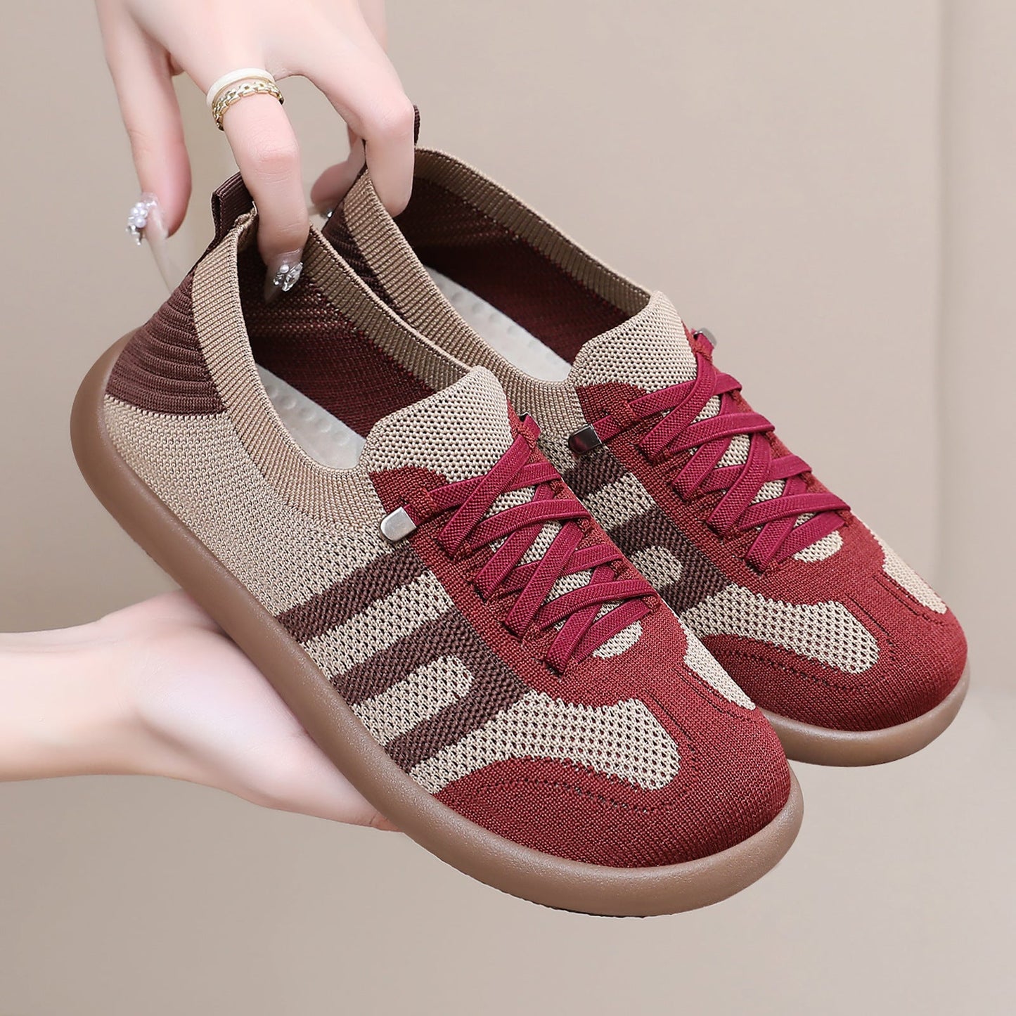 Damen Sportschuhe atmungsaktiv Laufschuhe rutschfest