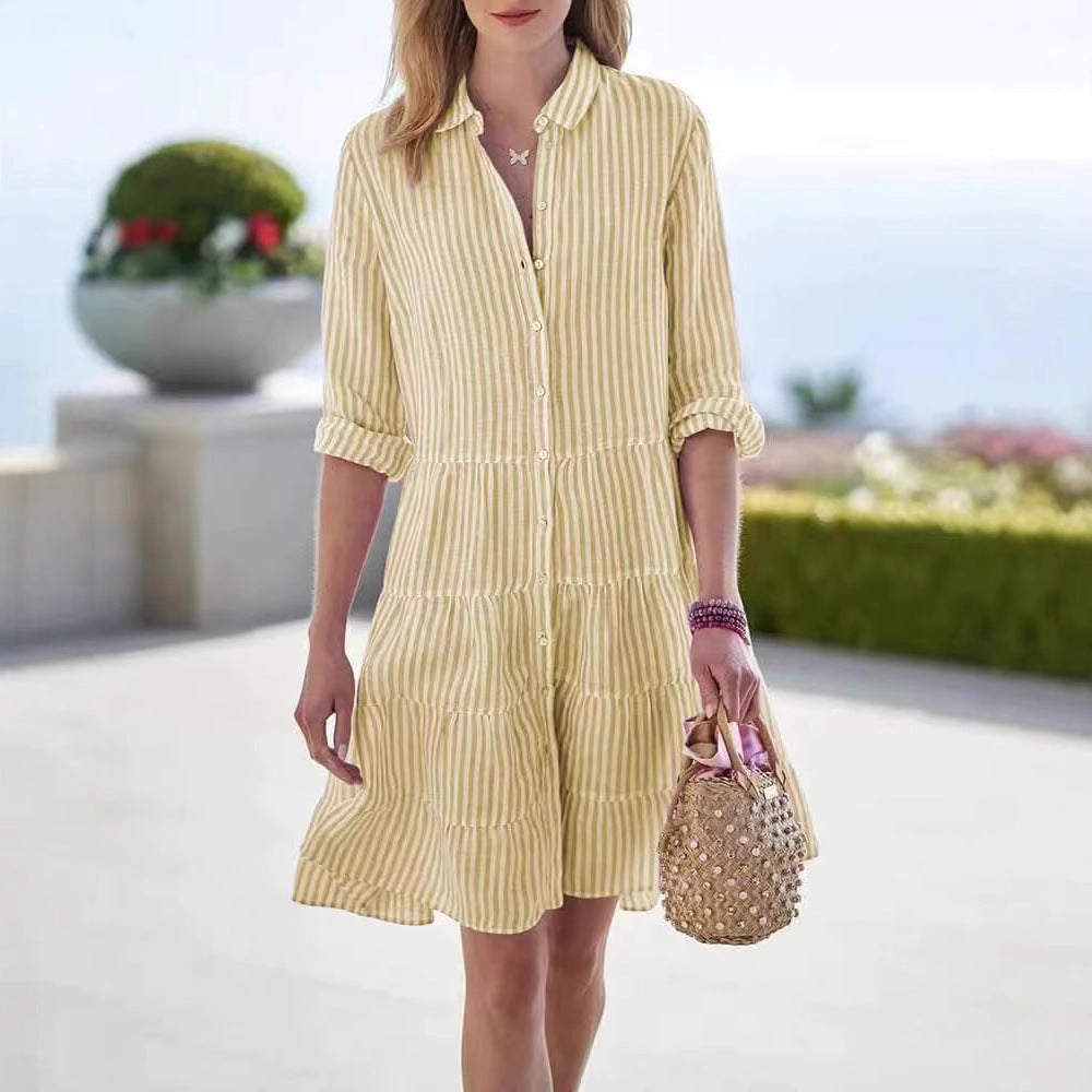 Sommerkleid Damen Elegant Leicht