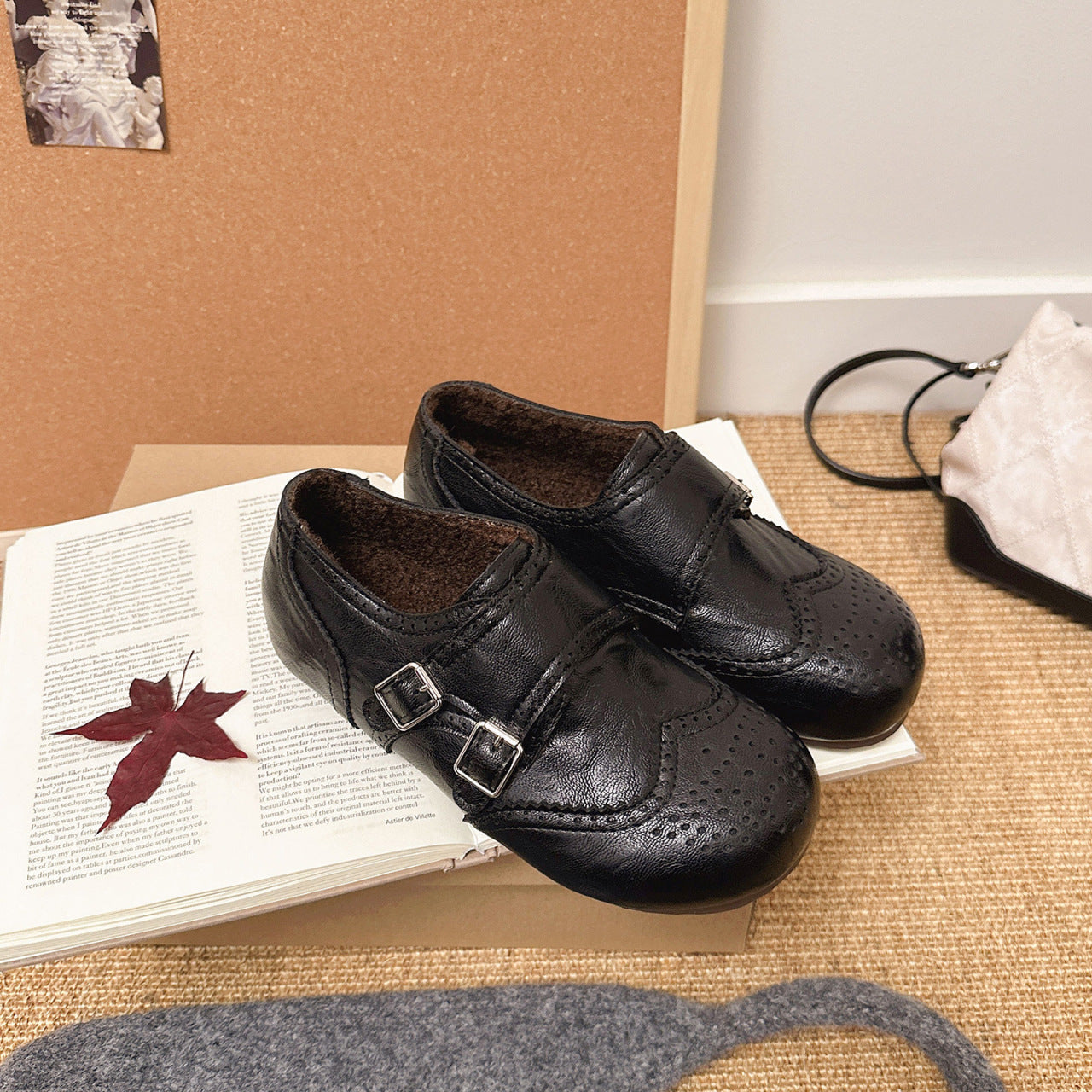 Damen Schnürschuhe Elegant Schnallenverschluss Schuhe für Frauen
