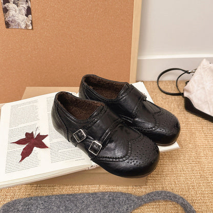 Damen Schnürschuhe Elegant Schnallenverschluss Schuhe für Frauen