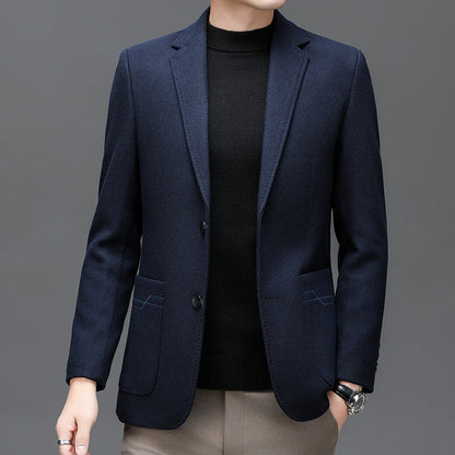 Herren Sakko Modern Slim Fit Elegant Schwarz - BerlinGlamour