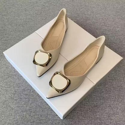 Elegante Damen Ballerinas mit Schmuckdetail Komfortabel