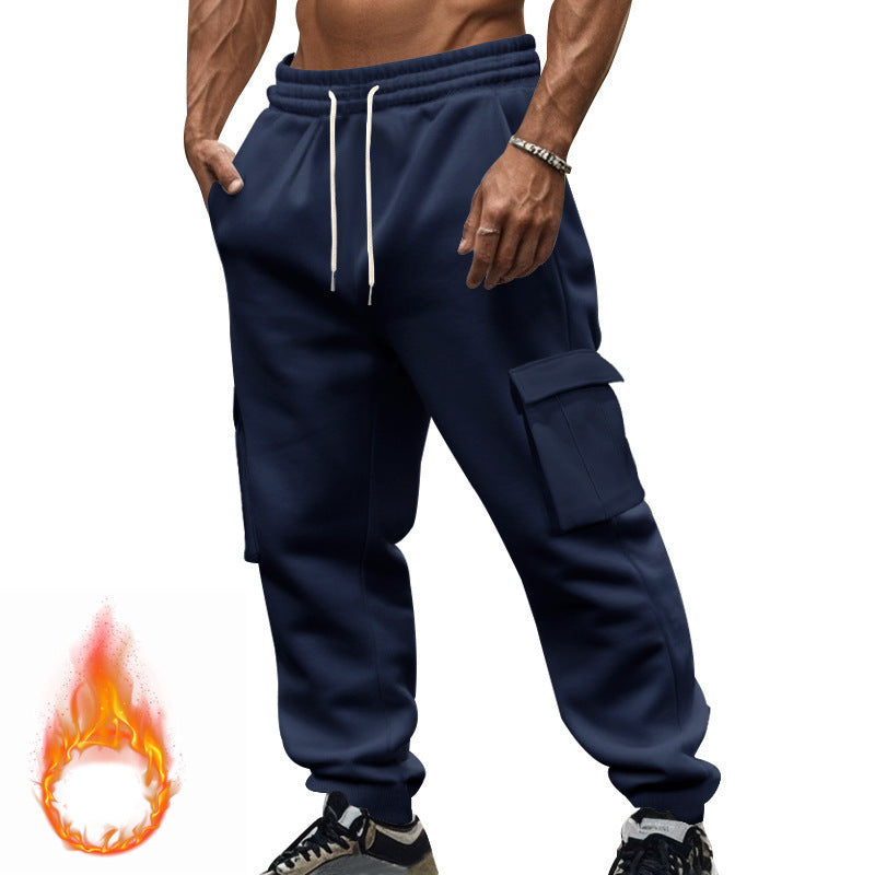 Herren Jogginghose Cargo Bequem mit Seitentaschen