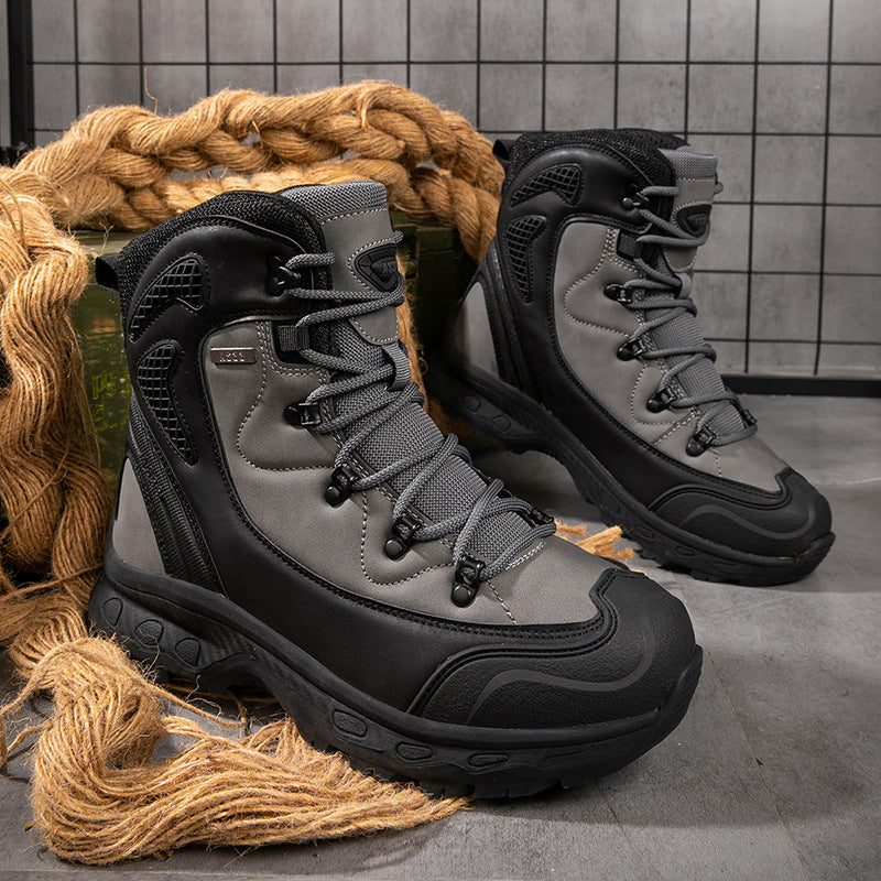 Wanderschuhe Herren atmungsaktiv robust Wasserdicht