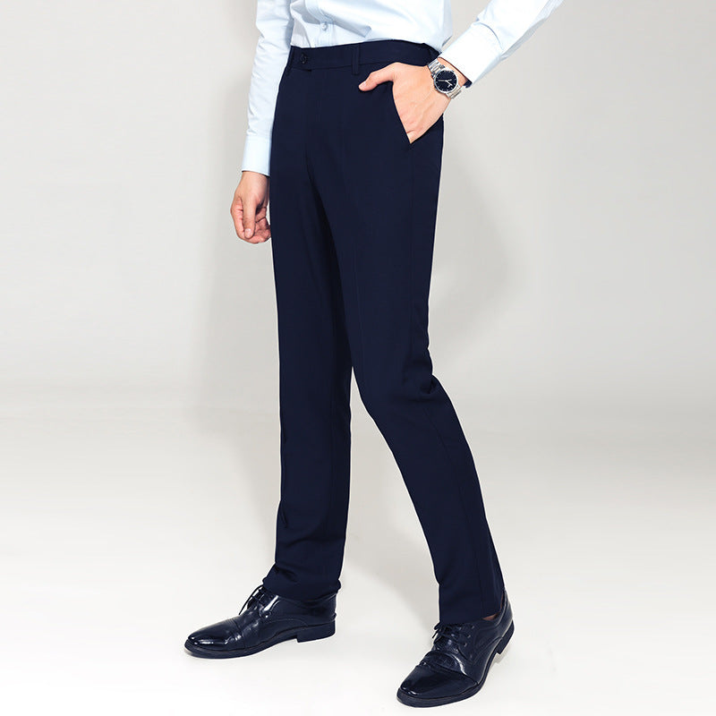 Herren Anzughose Slim Fit Stretch