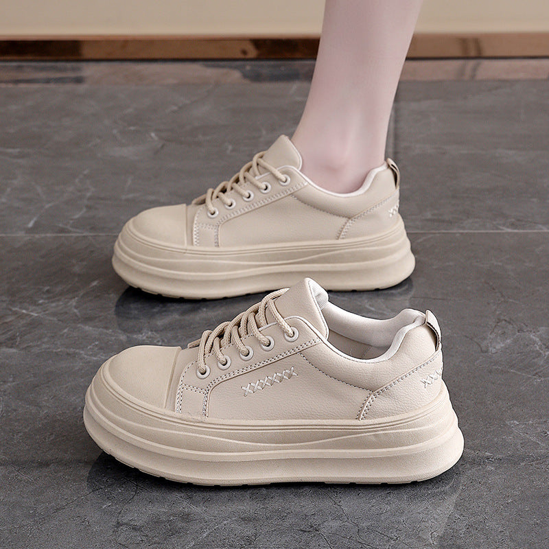 Damen Sneaker Chunky Stabiler Gummisohle Elegantes Design